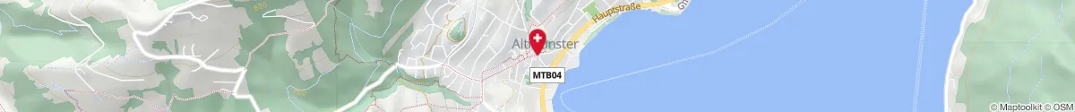 Kartendarstellung des Standorts für Stadtapotheke Altmünster in 4813 Altmünster